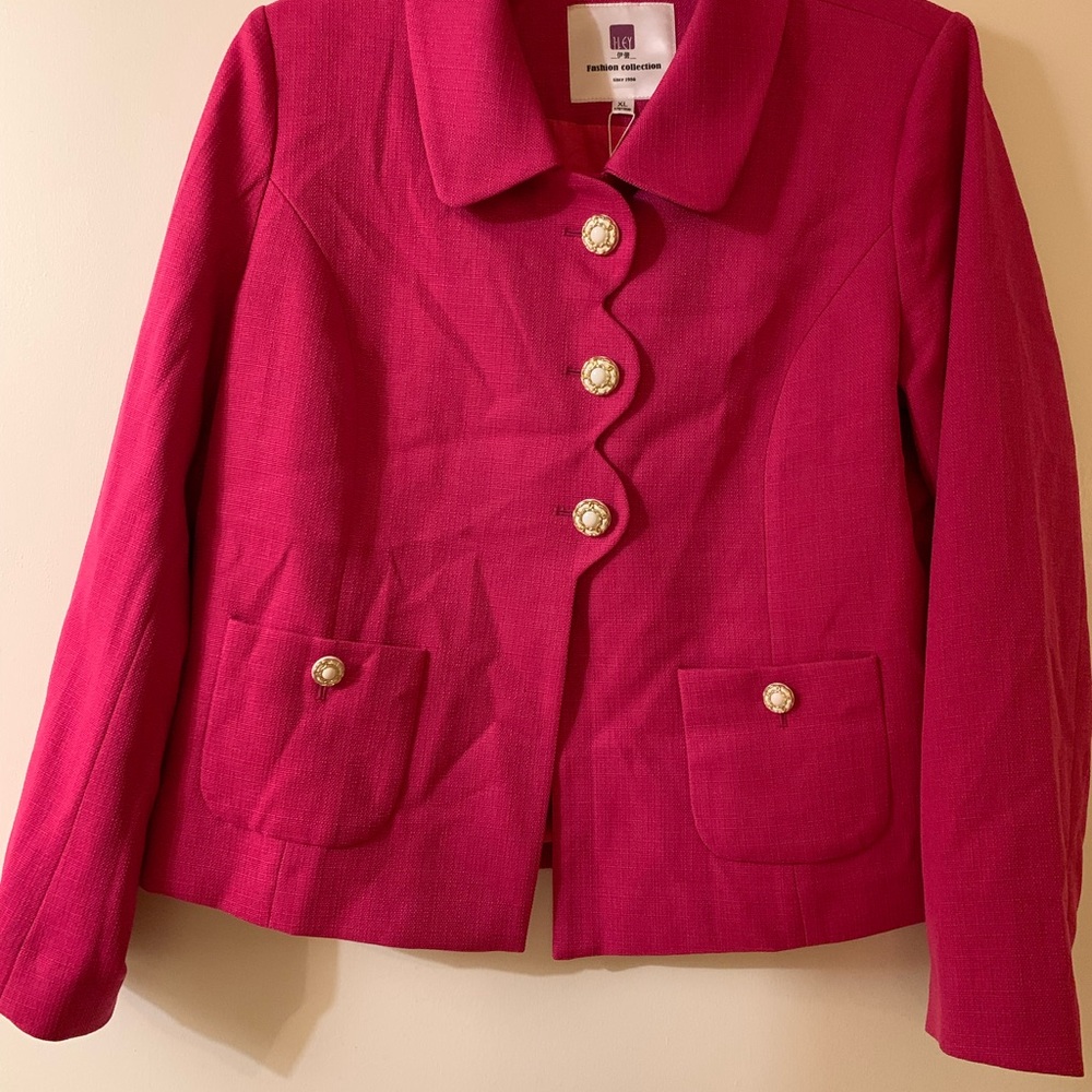Elegant Pink Women's Jacket